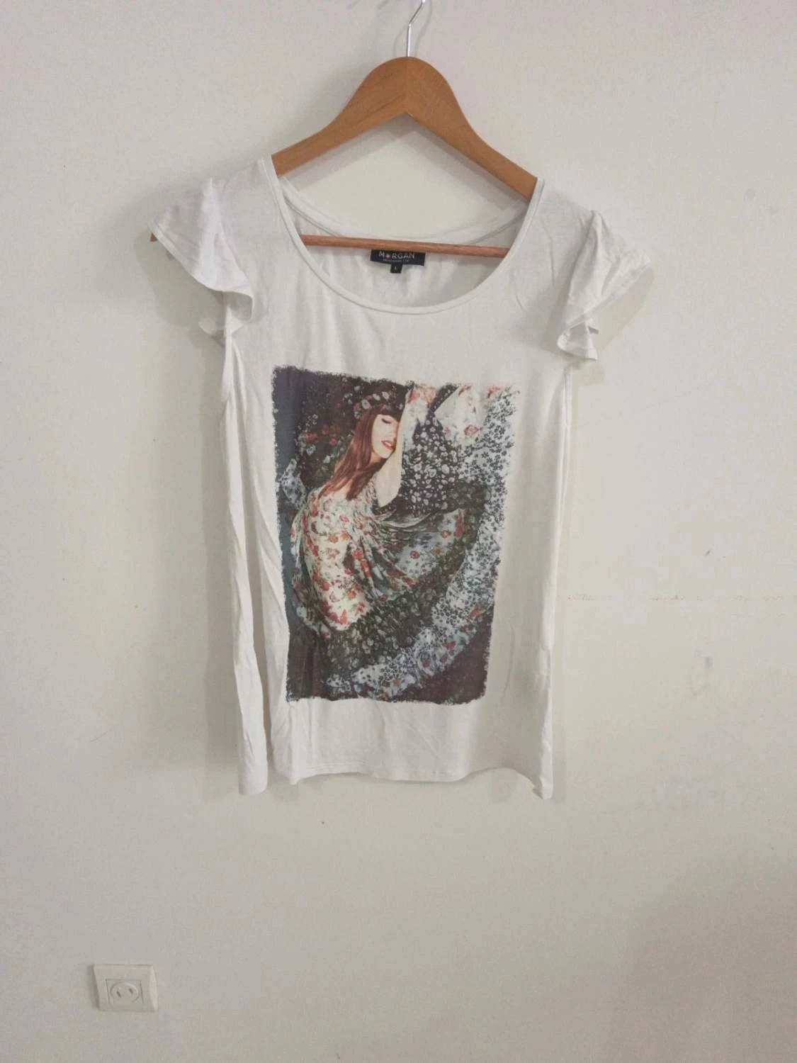 C131 t-shirt blanc Morgan L
